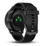 Garmin vívomove HR - Black with Slate Hardware (Large)