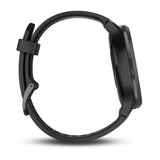 Garmin vívomove HR - Black with Slate Hardware (Large)