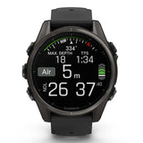 Garmin fēnix® 8 - 43mm Smartwatch with AMOLED Display, Built-In GPS, and Dive Rating – Ultimate Outdoor Adventure Companion