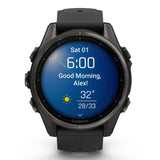 Garmin fēnix® 8 - 43mm Smartwatch with AMOLED Display, Built-In GPS, and Dive Rating – Ultimate Outdoor Adventure Companion
