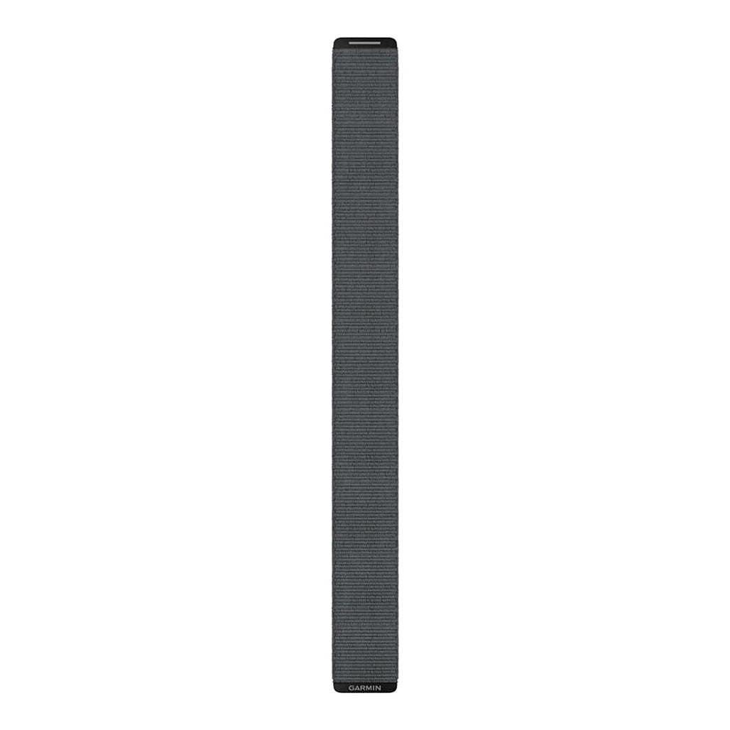 Garmin UltraFit Nylon Strap (26mm) - Grey | Comfortable, Durable, and Adjustable Design for Garmin Watches