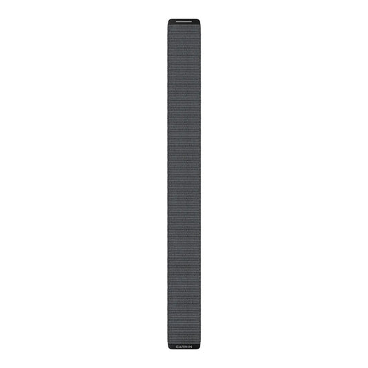 Garmin UltraFit Nylon Strap (26mm) - Grey | Comfortable, Durable, and Adjustable Design for Garmin Watches