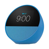 Amazon Echo Spot (2024 Release) – Sleek Smart Alarm Clock with Alexa, Vibrant Sound, and Customizable Display