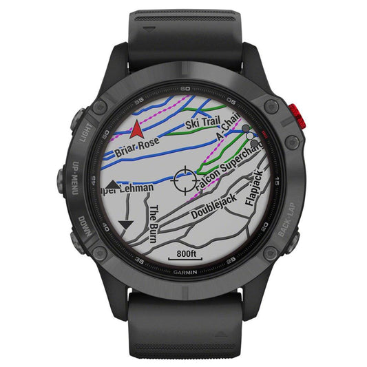 Garmin FĒNIX 6 Pro Black With Black Band from Garmin sold by 961Souq-Zalka