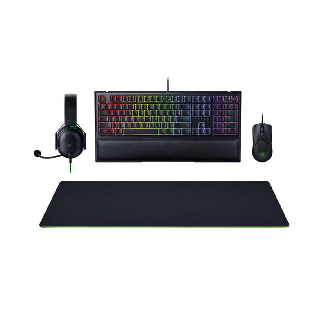 Razer All Star Gaming Bundle Blackshark V2 X Headset, Ornata V2 Keyboard, Gigantus V2 XXL Mouse Mat, Viper Mouse from Razer sold by 961Souq-Zalka