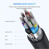 UGREEN Micro USB 3.0 to USB-C 3.1 Hard Drive Data Cable, 1M – High-Speed 5Gbps Transfer & Fast Charging