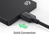 UGREEN Micro USB 3.0 to USB-C 3.1 Hard Drive Data Cable, 1M – High-Speed 5Gbps Transfer & Fast Charging