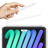 Araree 2021 iPad Mini 6th Gen. Flexield SP Case with Kickstand & Apple Pencil Holder - Transparent TPU & Polycarbonate Protection