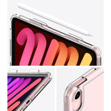 Araree 2021 iPad Mini 6th Gen. Flexield SP Case with Kickstand & Apple Pencil Holder - Transparent TPU & Polycarbonate Protection