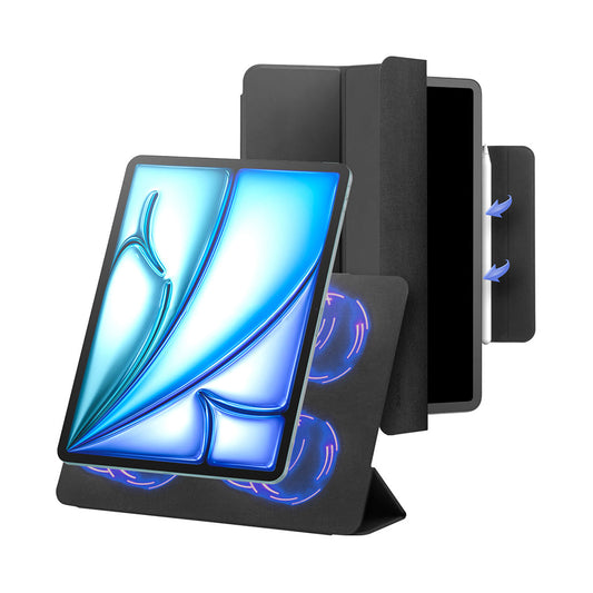 Araree MIFOLIO Magnetic Case for iPad Air 11" (2024) and Air 10.9" - Durable, Lightweight, and Tri-Fold Stand Cover with Pencil Pro Compatibility