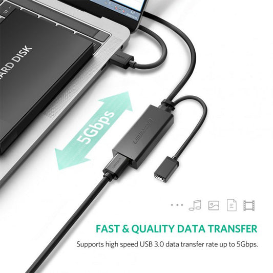 UGreen USB 3.0 Extension Cable with Repeater | 10M Active Booster Male to Female