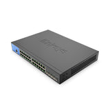 Linksys Business Switch - 24 Port 24-Port Managed Gigabit PoE+ Switch 250W with 4 1G SFP Uplinks TAA Compliant LGS328PC from Linksys sold by 961Souq-Zalka