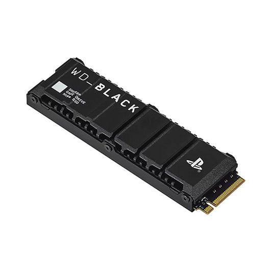 Western Digital 2TB BLACK - SN850P NVMe SSD with Heatsink for PS5 – Officially Licensed High-Performance Gaming Storage