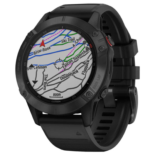 Garmin FĒNIX 6 Pro Black With Black Band from Garmin sold by 961Souq-Zalka