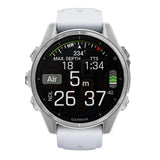 Garmin fēnix® 8 - 43mm Smartwatch with AMOLED Display, Built-In GPS, and Dive Rating – Ultimate Outdoor Adventure Companion