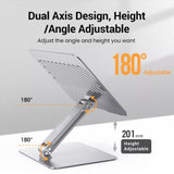 UGREEN Multi-Angle Adjustable Laptop Stand – Ergonomic & Portable Aluminum Riser for Laptops and Tablets
