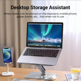 UGREEN Multi-Angle Adjustable Laptop Stand – Ergonomic & Portable Aluminum Riser for Laptops and Tablets