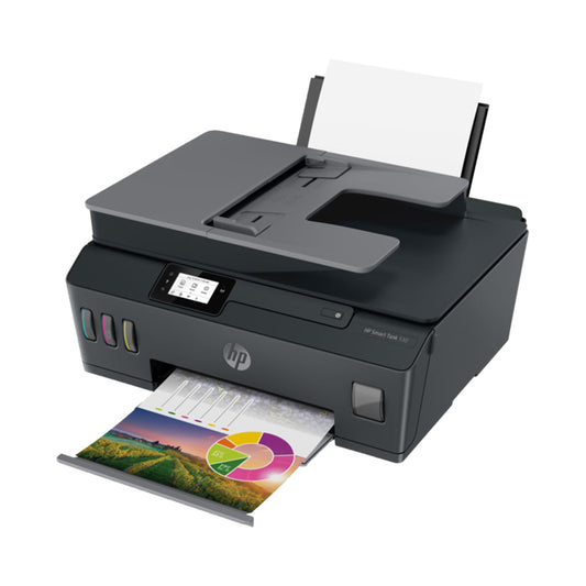 HP Smart Tank 530 Wireless All-in-One Printer – High-Volume, Cartridge-Free Printing with Dual-Band Wi-Fi and Mobile App Integration
