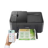 Canon PIXMA TR4645 Wireless All-in-One Printer for Home Office – Compact Inkjet with ADF, Auto Duplex, Mobile Printing