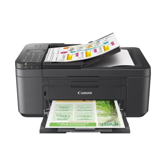 Canon PIXMA TR4645 Wireless All-in-One Printer for Home Office – Compact Inkjet with ADF, Auto Duplex, Mobile Printing