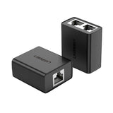 UGreen 50923 RJ45 Ethernet Splitter Adapter - 2 Pack | 100M Network Support, Dual Device Connectivity