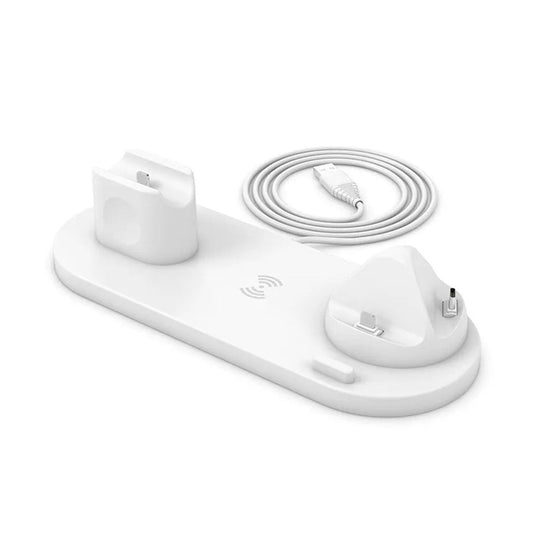 6 in 1 Multifunction Charging Stand White from Other sold by 961Souq-Zalka