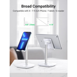 UGREEN Desktop Phone & Tablet Stand – Adjustable Tower Stand for 4"-7.9" Phones