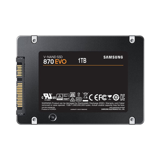 Samsung 870 EVO SATA III Internal 1TB - SSD 2.5"