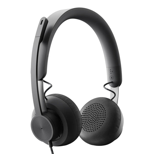 Logitech Zone Wired USB Headset - Premium Audio, Advanced Noise-Canceling Mic, Microsoft Teams Certified
