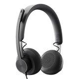 Logitech Zone Wired USB Headset - Premium Audio, Advanced Noise-Canceling Mic, Microsoft Teams Certified