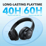 Anker Soundcore Q20i Hybrid Active Noise Cancelling Headphones with 40-Hour Battery and Dual-Connection