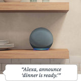 Amazon Echo (4th Gen) – Premium Sound, Smart Home Hub, and Alexa Integration