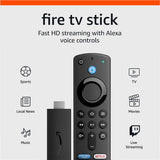 Amazon Fire TV Stick HD (3rd Gen) – 8GB Storage, Dolby Atmos, Alexa Voice Remote, WiFi 5 Streaming Device