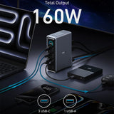 Anker Prime Charging Docking Station | 14-in-1 Dual Display, 160W Fast Charging Hub