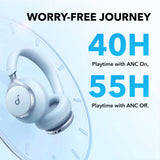 Anker Soundcore Space One - Premium Active Noise Cancelling Headphones