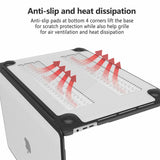 Apple MacBook Hardshell Case with Anti-Shock Edge Protection | MacBook Air 13" and Pro 14"/16"