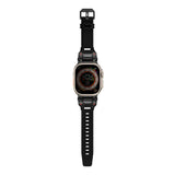 Skinarma Watch Band, TITON Ultra Custom-designed Stainless Steel Strap for Apple Watch 49mm | 45mm | 44mm (Black)