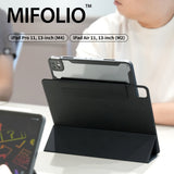Araree HIFOLIO Magnetic Case for iPad Air 13" M2 – Shock-Absorbing Protection, Auto Wake-Up, and Apple Pencil Holder