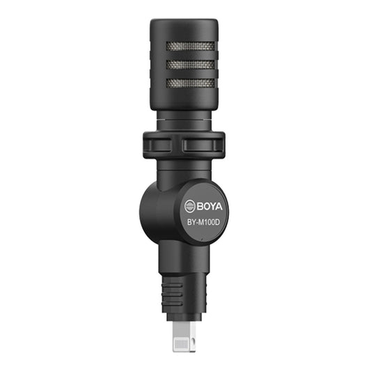 Boya BY-M100D - Miniature Condenser Microphone for iOS Devices