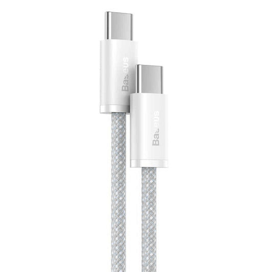 Baseus Dynamic Fast Charging Data Cable C to C 100W 1m - White