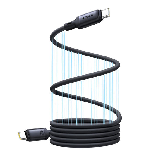 Baseus PicoGo Magnetic USB-C to USB-C Cable 240W – Fast Charging, Easy to Store, & Magnetic Attraction
