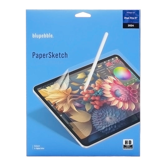 Blupebble Paper Sketch Film for iPad Pro 11" - Realistic Paper-like Drawing Surface for Enhanced Sketching and Writing Precision