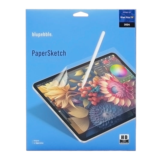Blupebble iPad Pro 13" Paper Sketch Film – Matte Screen Protector for a Paper-like Drawing Experience