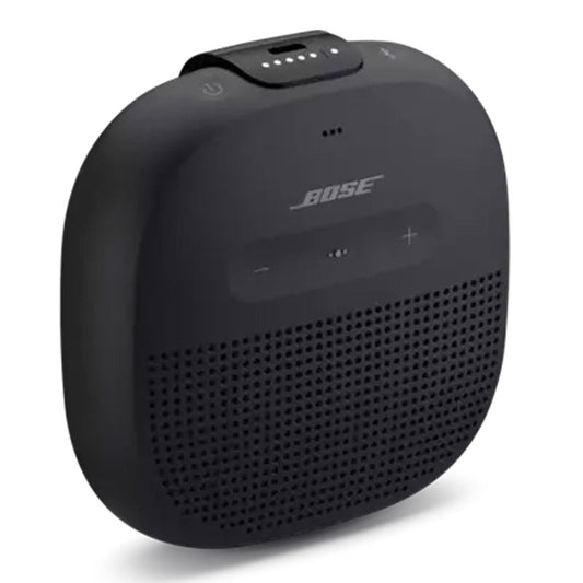 Bose SoundLink Micro Bluetooth® Speaker – Black – Portable, Waterproof, and Rugged with Deep Bass and Built-In Microphone