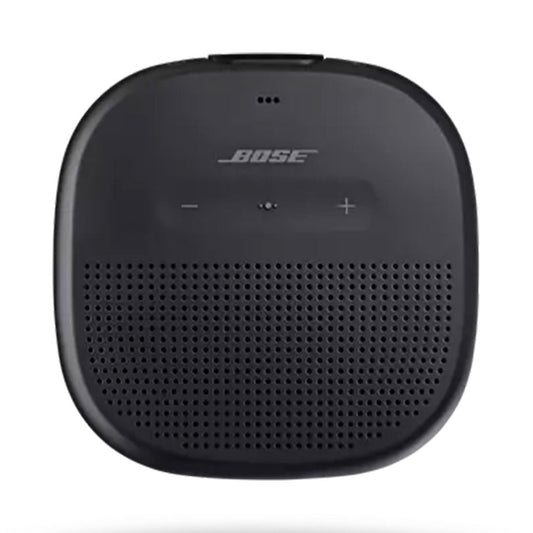 Bose SoundLink Micro Bluetooth® Speaker – Black – Portable, Waterproof, and Rugged with Deep Bass and Built-In Microphone