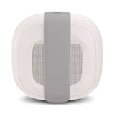 Bose SoundLink Micro Bluetooth® Speaker – White Smoke – Portable, Rugged, and Waterproof with Deep Bass and Built-In Microphone