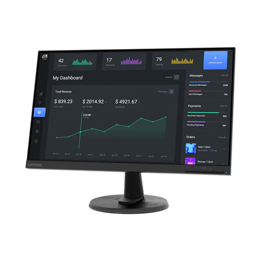 Lenovo C24-40 23.8" FHD Monitor with 75Hz Refresh Rate