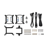 Thermaltake TH240 ARGB Sync Snow Edition AIO Liquid Cooler – Dual 120mm Radiator with RGB Lighting