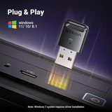 UGREEN CM748 USB Bluetooth 5.4 Adapter for Windows – Stable, High-Speed Connectivity, Supports 5 Devices Simultaneously