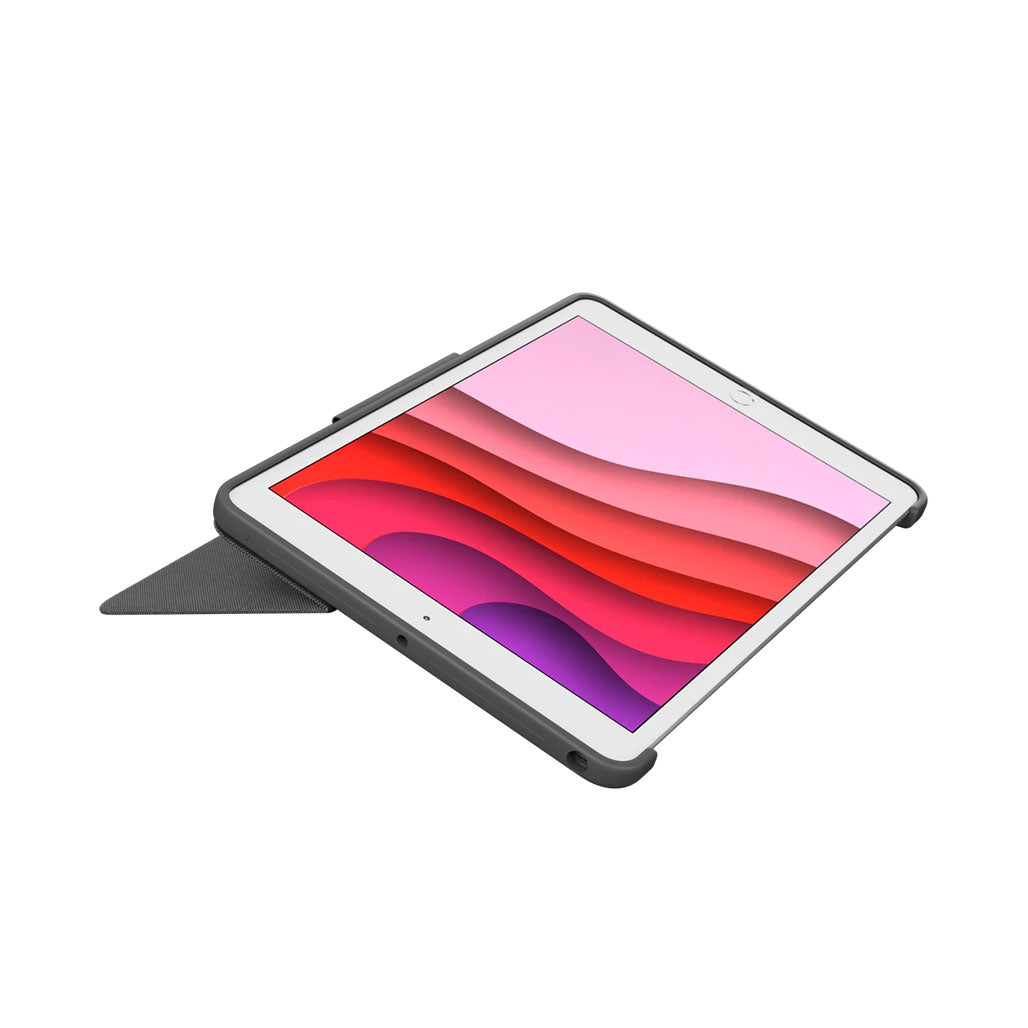 Logitech Combo Touch Detachable backlit keyboard case iPad® (7th, 8th, 9th, & 10th gen) from Logitech sold by 961Souq-Zalka